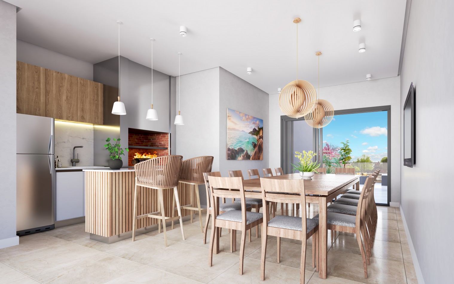 Semipisos de 2 ambientes con amenities, zona San Juan