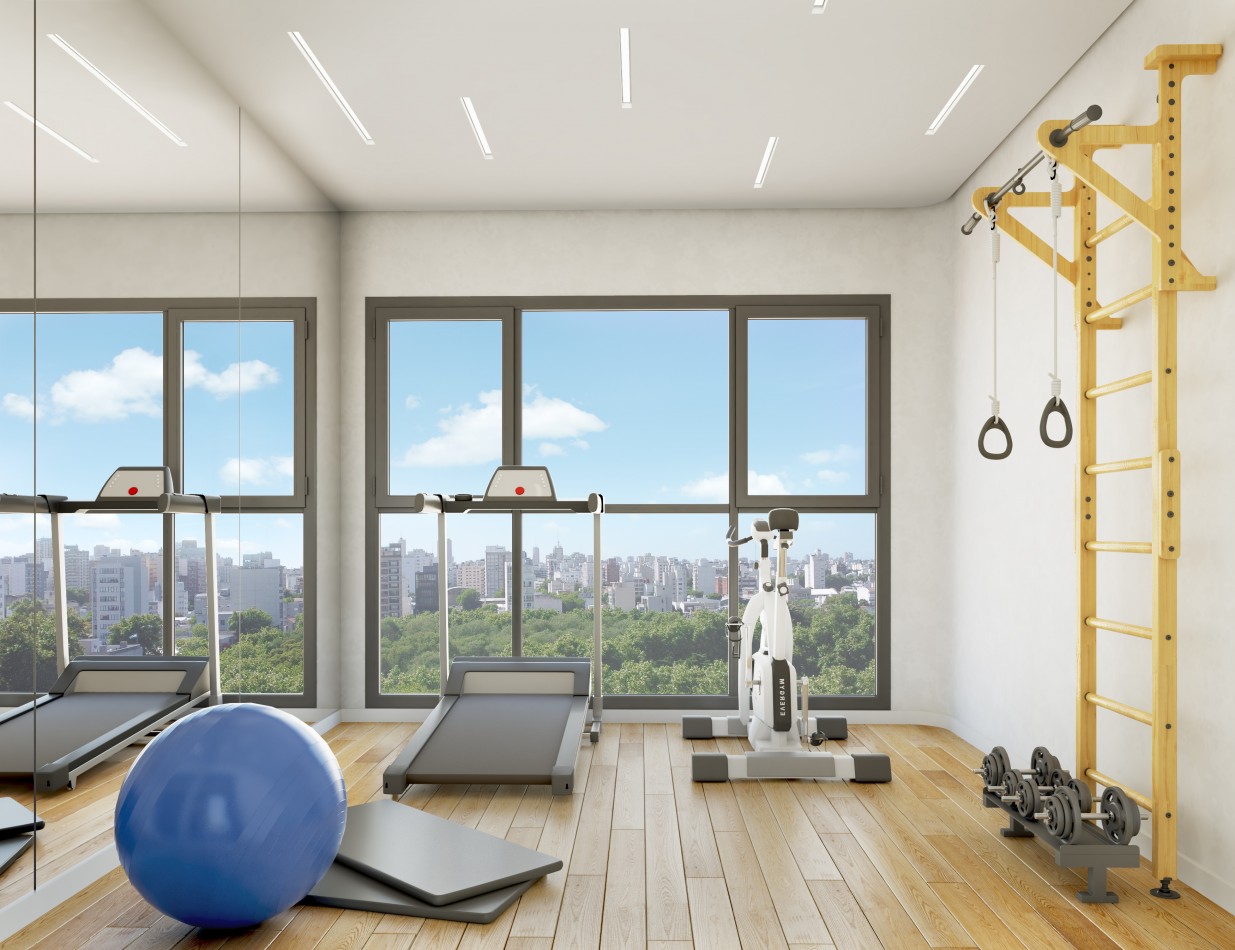 Semipisos de 2 ambientes con amenities, zona San Juan