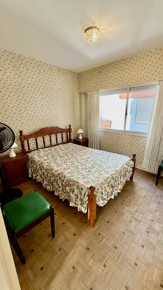 2 ambientes al frente con balcon, zona Guemes 
