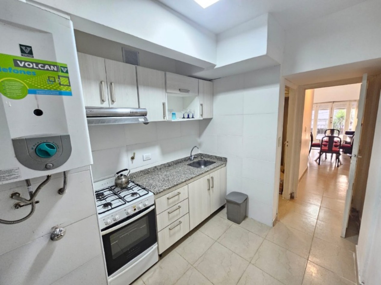 3 ambientes c/ dependencia y balcon, zona Centro 