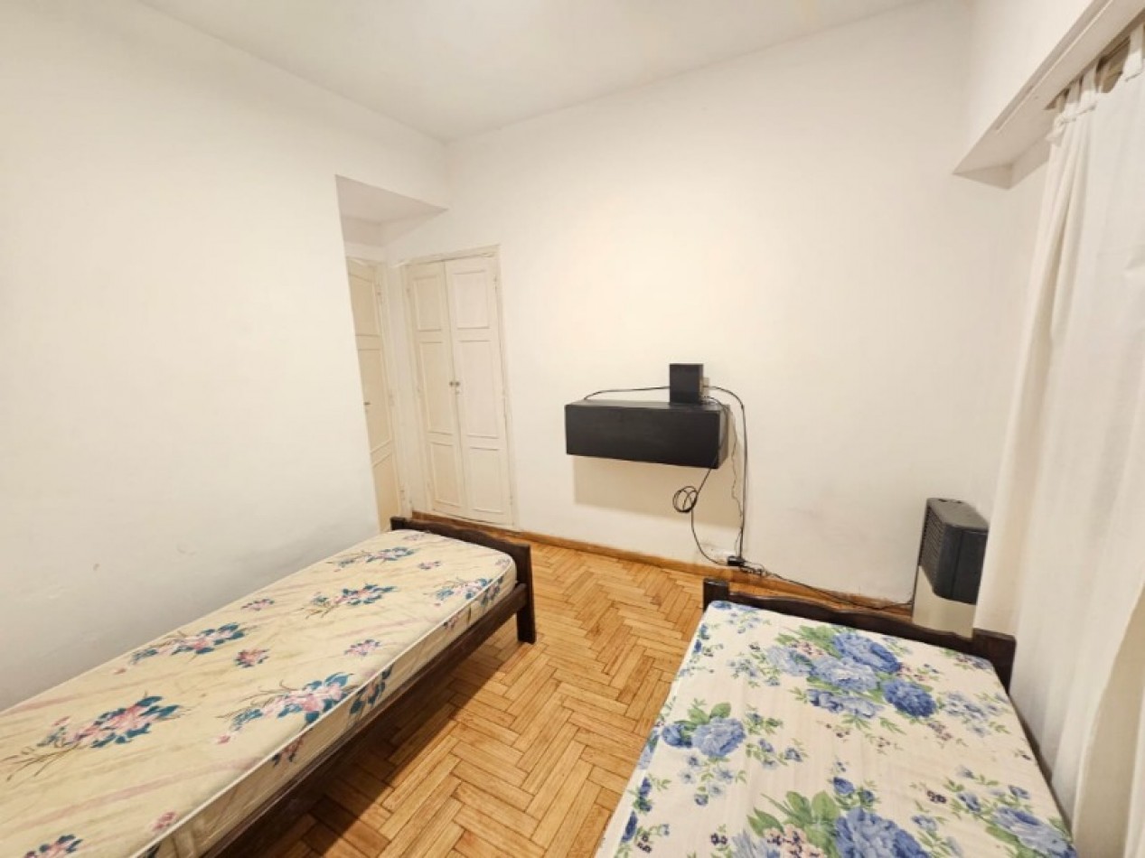 3 ambientes c/ dependencia y balcon, zona Centro 