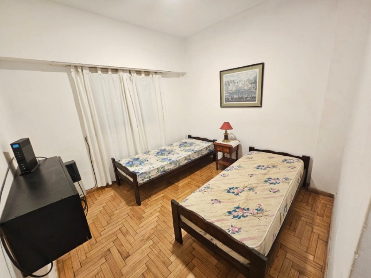 3 ambientes c/ dependencia y balcon, zona Centro 