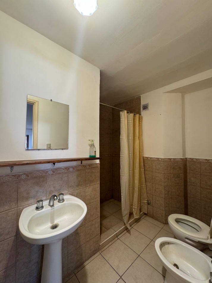 Alquiler 24 meses Monoambiente amplio contrafrente con balcon Z/ FASTA